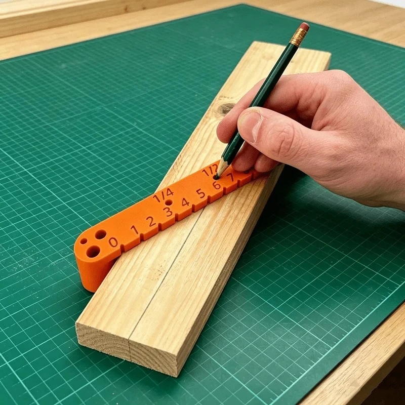 Workshop Tools Locations - Çok Fonksiyonlu Ahşap Merkez Pozisyon Göstergesi