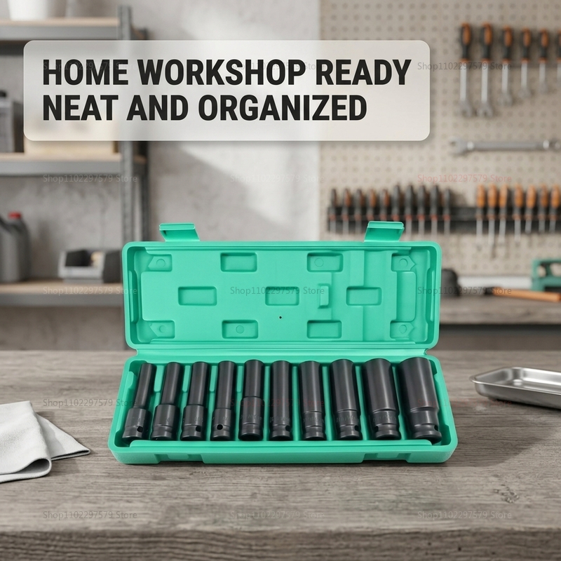 Hand Tools In Workshop - 10 adet lokma anahtar seti 8-24mm