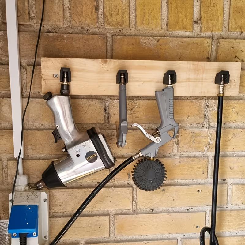 Workshop Tools Hanger - 4 adet pnömatik hava aracı duvara