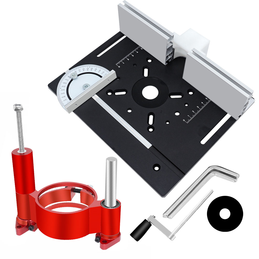 Router Table Insert - Yükseltme hassas yönlendirici kaldırma sistemi ve