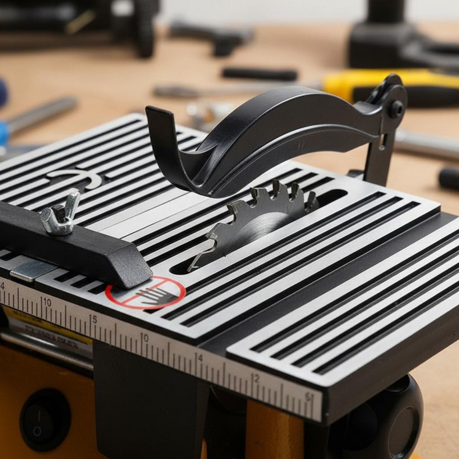 Mini Workshop Tools - Mini Masa Testeresi Taşınabilir Minyatür Tezgah