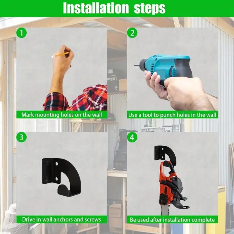 Workshop Tools Hanger - Alet Rafı Testere Duvar Askısı Ağır