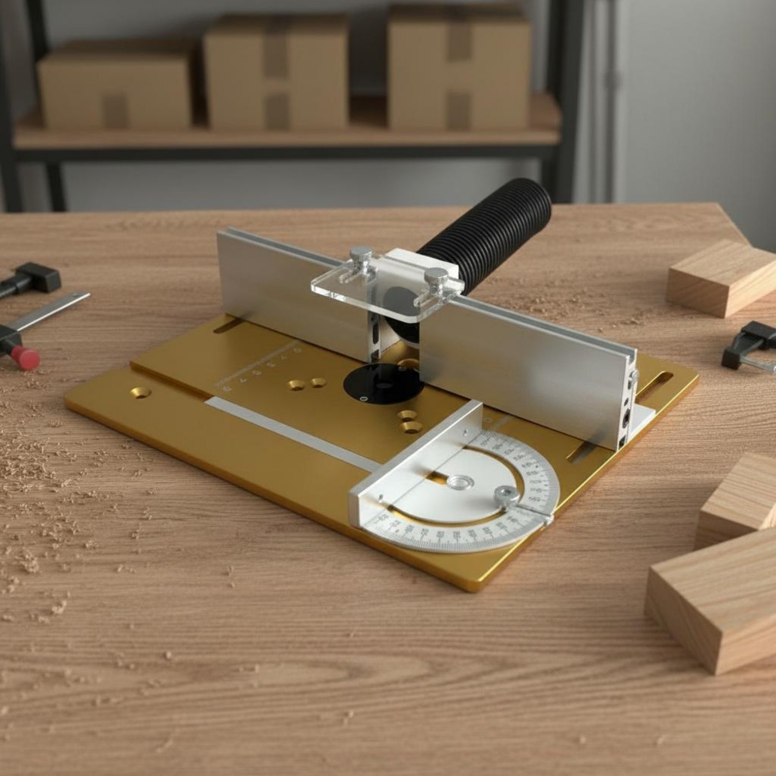 Açı Ölçerli Marangoz Tezgahı R - Router Table Insert incelemesi ve fiyatı