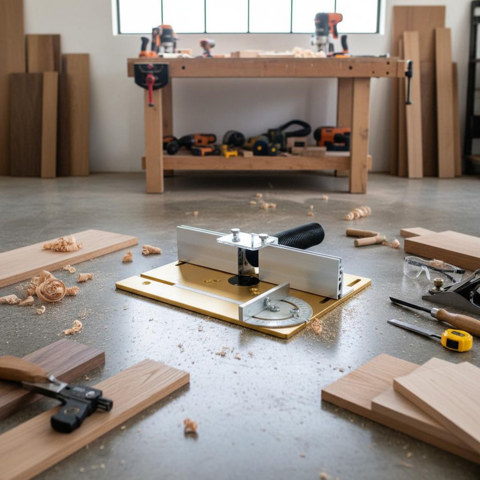 Açı Ölçerli Marangoz Tezgahı R - Router Table Insert incelemesi ve fiyatı