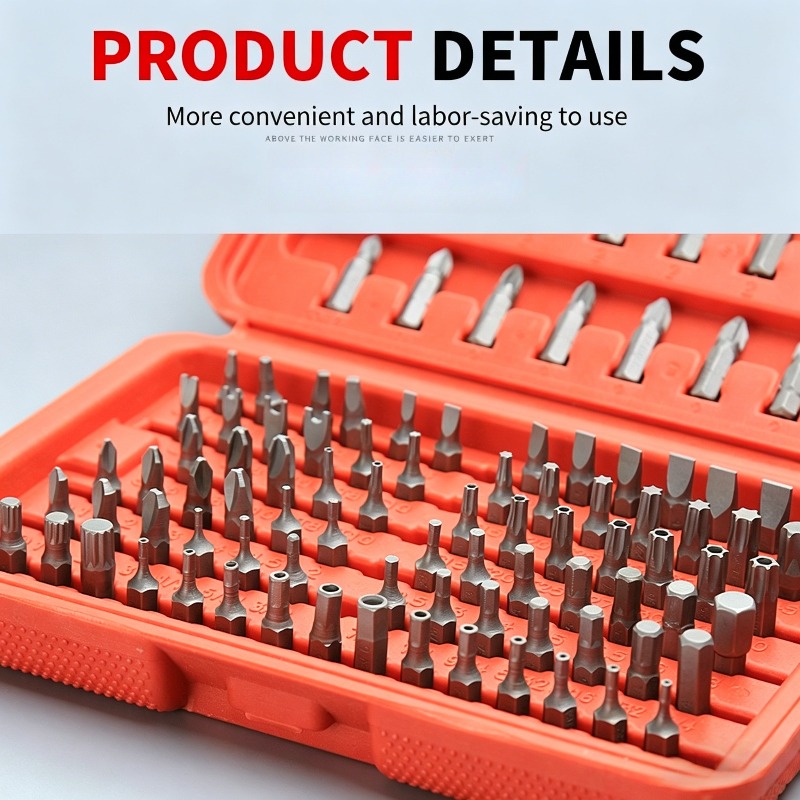 100 adet tornavida ucu seti, m - Hand Tools In Workshop incelemesi ve fiyatı